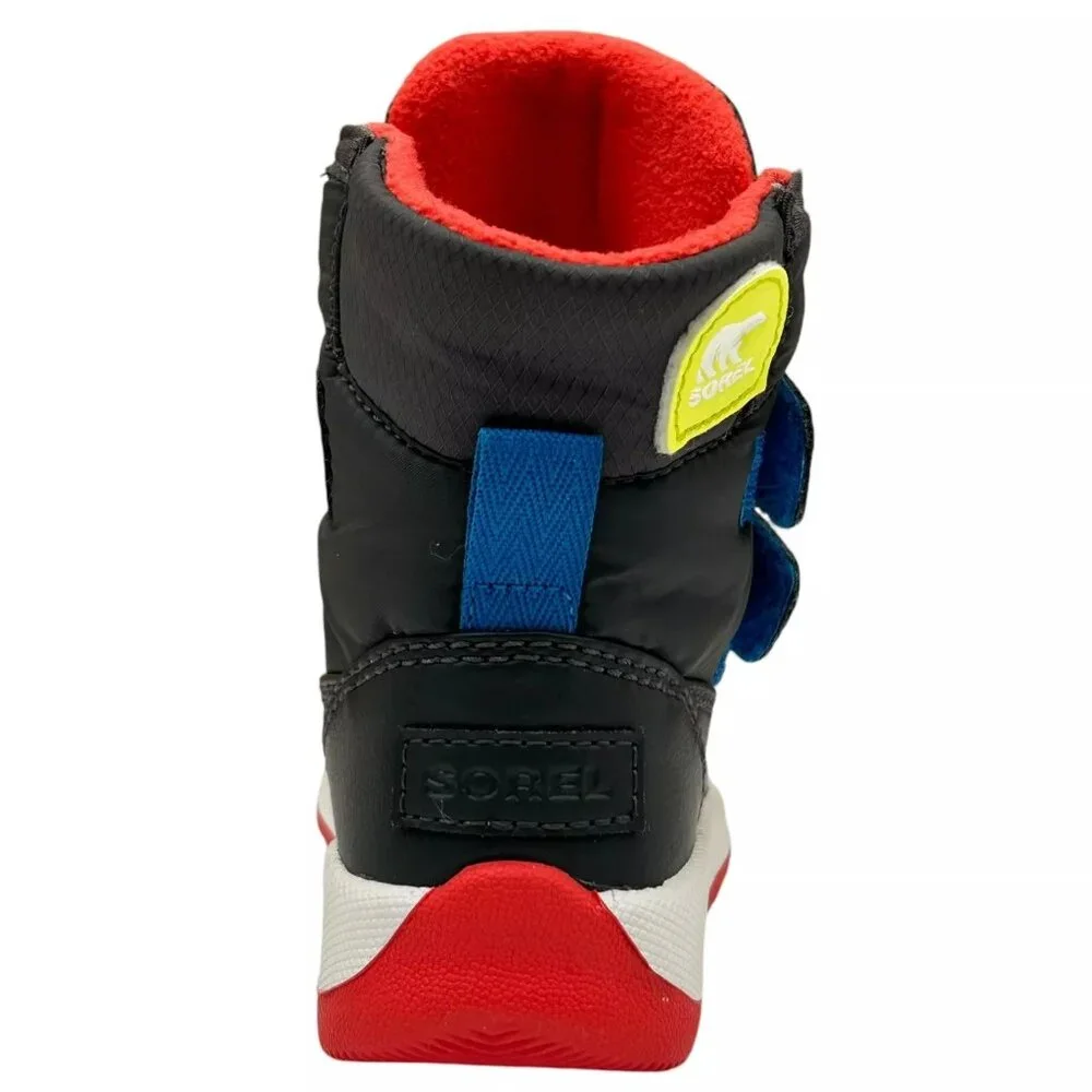Sorel Whitney Toddler Boy's‎ Slip-on Winter-Snow Boots 5 Dark Gray Warm & Cozy